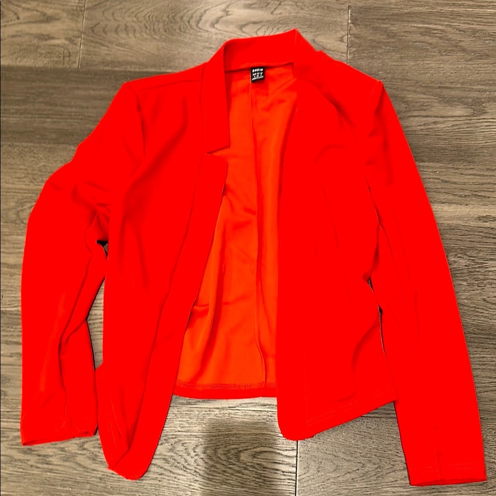 New Woman  Red Blazer